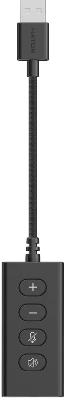 Фото: Гарнітура Hator Hypergang 2 USB 7.1 Black (HTA-940) № 9 | KTC