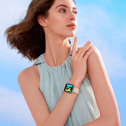Фото: Смарт годинник HAYLOU RS4 Plus LS11 Gold magnetic strap № 9 | KTC