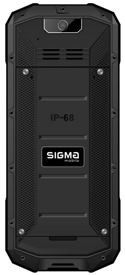 Мобільний телефон SIGMA X-treme PA68 Black (4827798466513)