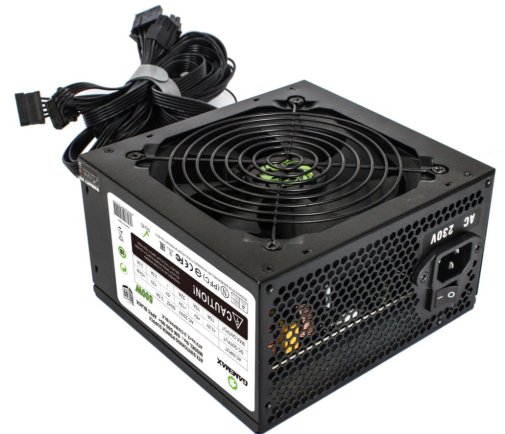  Блок живлення Gamemax GM-500 (GM-500 80+ APFC Black)