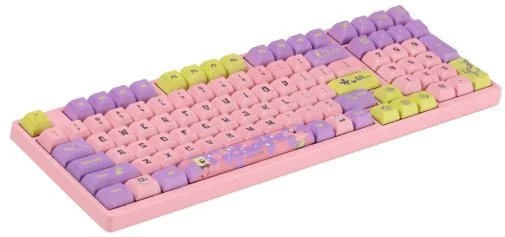 Фото: Клавіатура Akko 3098S Patrick 98Key CS Starfish RGB ENG/UKR Pink (6925758613927) № 16 | KTC