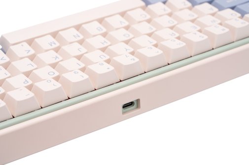Клавіатура Varmilo Minilo VXT67 Eucalyptus 67Key Gateron G Pro 2.0 Brown RGB Pink (A42A046E3A5A01A039)