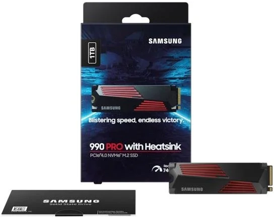 Фото: SSD-накопичувач Samsung 990 PRO w/ Heatsink 2280 PCIe 4.0 x4 NVMe 1TB (MZ-V9P1T0CW) № 6 | KTC