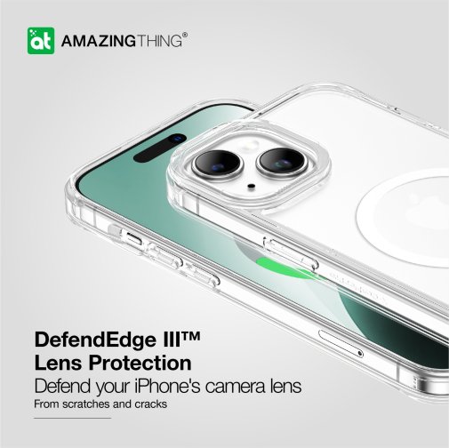 Чохол AMAZINGthing for iPhone 15 - Minimal Case MagSafe Clear (IP156.1MMINCL)