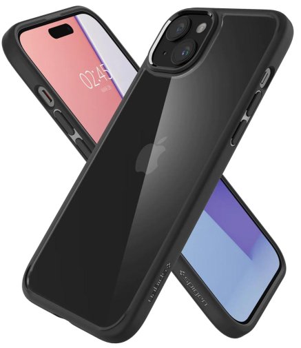  Чохол Spigen for Apple iPhone 15 Plus - Ultra Hybrid Matte Black (ACS06657)