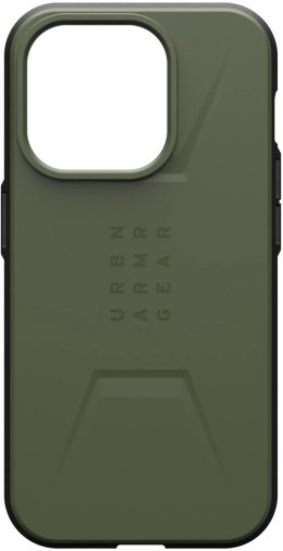 Чохол UAG for Apple iPhone 15 Pro - Civilian Magsafe Olive Drab (114275117272)