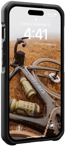 Чохол UAG for Apple iPhone 15 - Metropolis LT Magsafe Kevlar Black (114315113940)