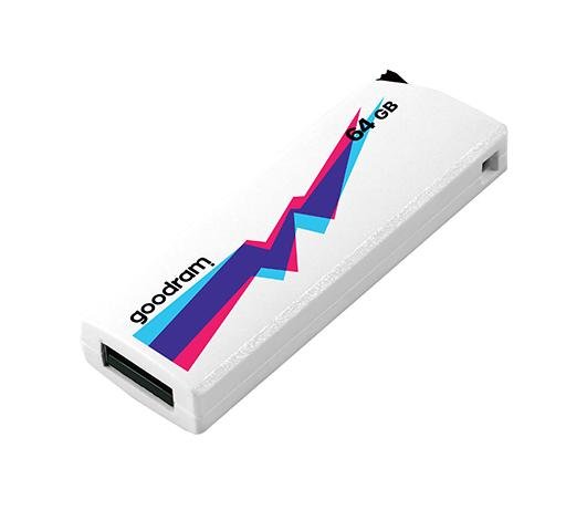 Флешка USB GOODRAM Click 64GB White (UCL2-0640W0R11)