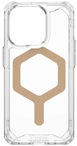 Чохол UAG for Apple iPhone 15 Pro - Plyo Magsafe Ice/Gold (114286114381)
