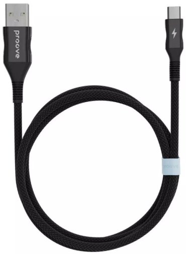 Кабель Proove Braided Scout 2.4A AM / MicroUSB 1m Black (CCBS20001301)