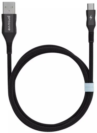 Фото: Кабель Proove Braided Scout 2.4A AM / MicroUSB 1m Black (CCBS20001301) № 9 | KTC