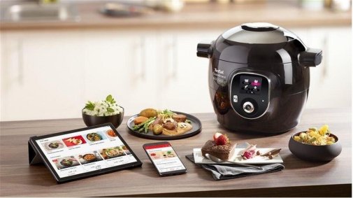 Мультиварка-скороварка Tefal Cook4me plus Connect (CY855830)