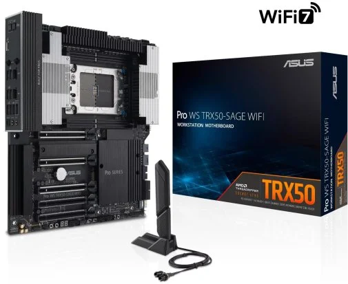 Фото: Материнська плата ASUS PRO WS TRX50-Sage WIFI № 8 | KTC