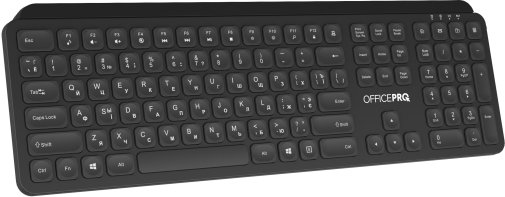 Клавіатура OfficePro SK680 Wireless Black