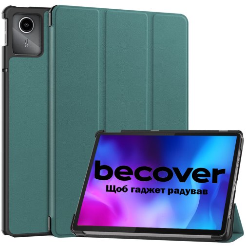 Чохол для планшета BeCover for Lenovo Tab M11 TB330FU/Xiaoxin Pad 11 2024 - Smart Case Dark Green (710456)