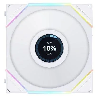 Фото: Кулер Lian-Li Uni Fan TL LCD 120 White 3pcs (G99.12TLLCD3W.00) № 6 | KTC
