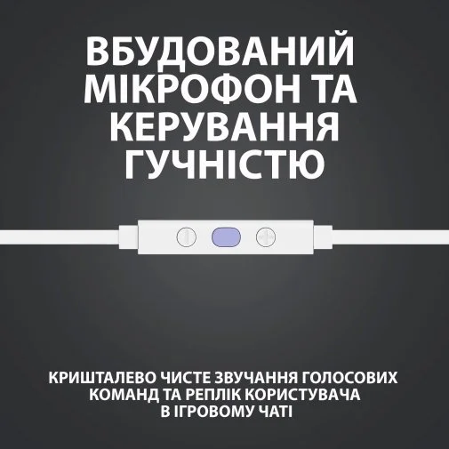 Фото: Навушники Logitech G333 White (981-000930) № 24 | KTC
