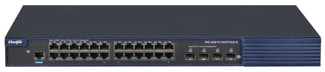 Фото: Комутатор Ruijie RG-S2910-24GT4XS-E № 7 | KTC