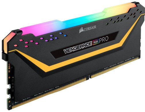 перативна пам’ять Corsair Vengeance RGB Pro Black DDR4 2x16GB (CMW32GX4M2E3200C16-TUF)