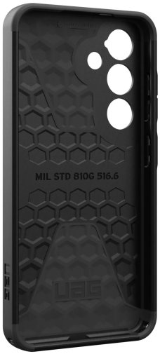 Чохол UAG for Samsung S24 - Civilian Black (214437114040)