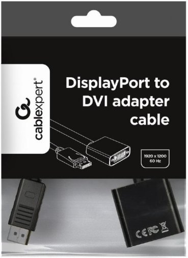 Перехідник Cablexpert DP / VGA Black (A-DPM-VGAF-02)