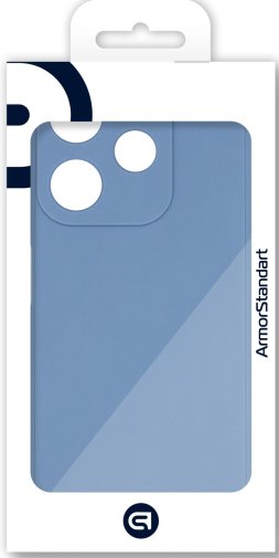 Чохол ArmorStandart for Tecno Spark 10 4G KI5q - Matte Slim Fit Camera cover Light Blue (ARM69071)