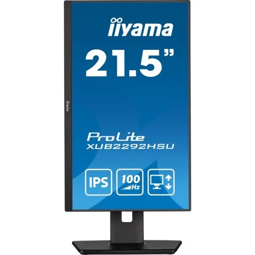 Фото: Монітор iiyama XUB2292HSU-B6 Black - 21.5" IPS / 1920×1080 / 100 Гц / AMD FreeSync / Pivot / HAS № 9 | KTC