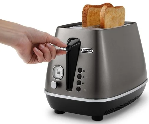 Фото: Тостер DeLonghi CTIN 2103 TB Distinta Titanium № 9 | KTC
