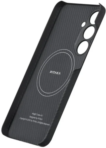 Фото: Чохол Pitaka for Samsung S24 - MagEZ Case 4 Twill Black/Grey (KS2401) № 8 | KTC