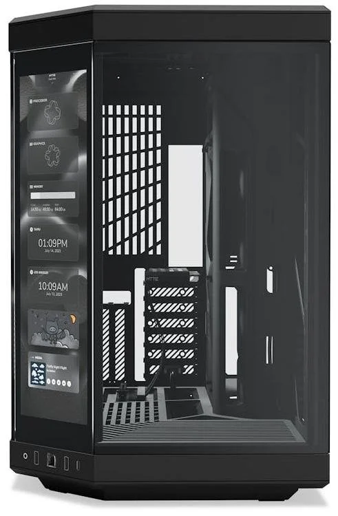 Фото: Корпус Hyte Y70 Touch Black with window (CS-HYTE-Y70-B-L) № 9 | KTC