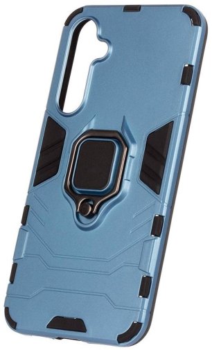 Чохол ColorWay for Samsung S23 FE - AntiShock Magnet Ring Blue (CW-CAMRSG711-BU)