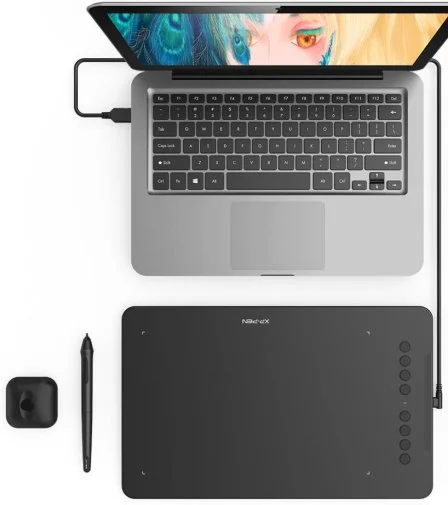 Фото: Графічний планшет XP-Pen Deco 01V2 Black № 10 | KTC