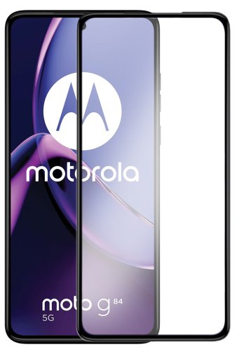 Захисне скло BeCover for Motorola G84 - Black (710108)