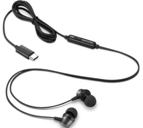 Гарнітура Lenovo USB-C Wired In-Ear Headphone Black (4XD1J77351)