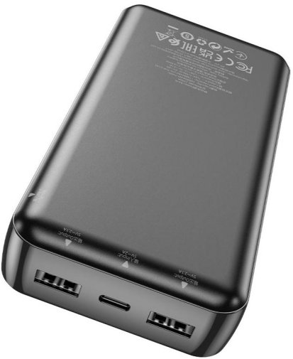 Батарея універсальна Hoco J100A 20000mAh Black