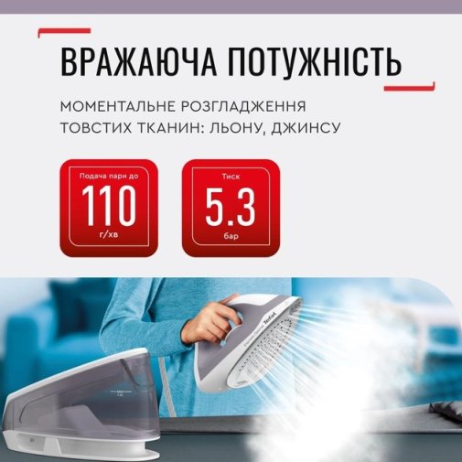 Праска з парогенератором Tefal Express Optimal (SV4111E0)