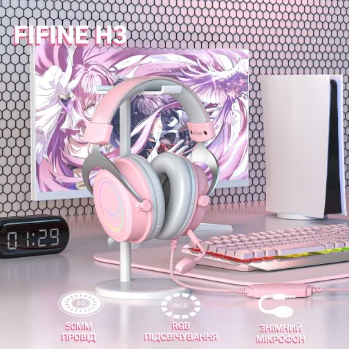 Фото: Гарнітура Fifine H3P Pink № 15 | KTC