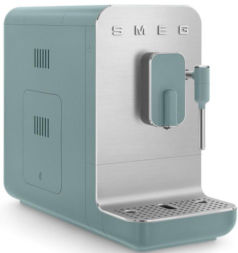 Кавомашина Smeg Coffee Machine With Steam Wand Emerald Green (BCC12EGMEU)