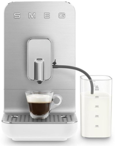 Кавомашина Smeg Coffee Machine With A Milk System White (BCC13WHMEU)