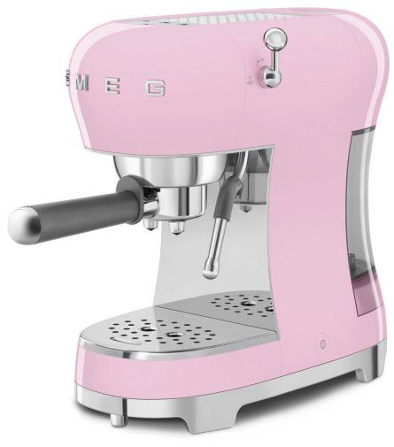 Ріжкова кавоварка Smeg Retro Style Pink (ECF02PKEU)