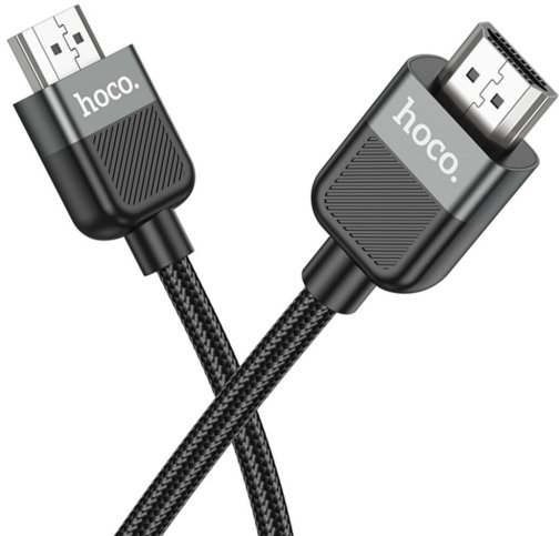 Кабель Hoco S09 Cutting-edge HDTV v2.0 HDMI / HDMI 1m Black (6942007608954)