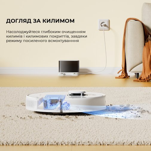 Робот-пилосос Dreame D9 Max Gen 2 White (RLD34GA-Wh)