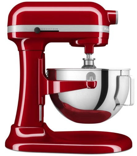 Планетарний міксер KitchenAid Heavy Duty 5.2L - 5KSM55SXX Empire Red (5KSM55SXXEER)