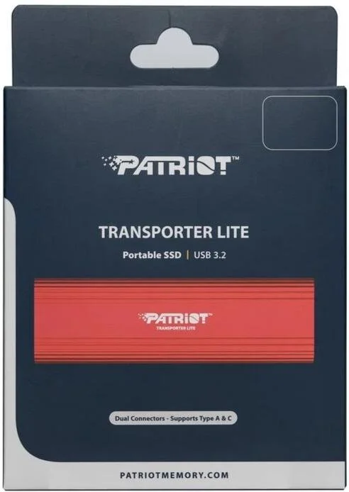 Фото: Зовнішній SSD-накопичувач Patriot Transporter Lite 2TB Red (PTPL2TBPEC) № 10 | KTC
