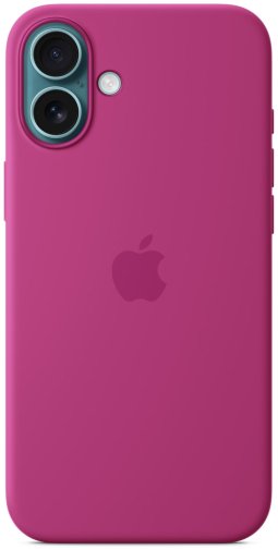 Чохол Apple for iPhone 16 Plus - Silicone Case with MagSafe Fuchsia (MYYE3)