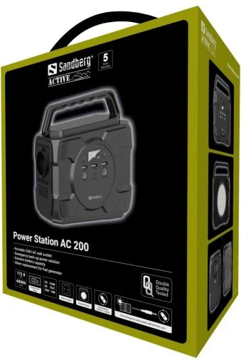 Фото: Зарядна станція Sandberg Power Station 200 AC 200W № 13 | KTC