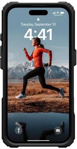 Фото: Чохол UAG for Apple iPhone 16 - Plasma XTE Magsafe Black/Orange (114476114097) № 12 | KTC