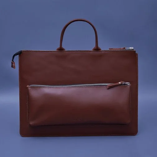 Фото: Чохол INCARNE Maryland 14 Classic - MacBook Pro13 2012-2015 / Pro14 2021-2024 Brown № 16 | KTC