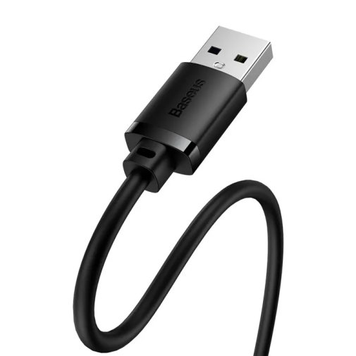 Кабель Baseus AirJoy Series AM / AF 0.5m Black (B00631100111-00)