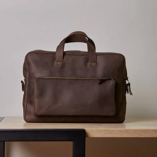 Фото: Сумка для ноутбука INCARNE Biz 13 Brown № 8 | KTC